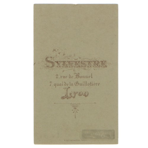 Carte de Visite Fotografo Sylvestre