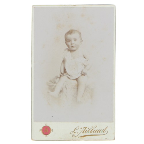 Carte de Visite Fotografo L.Aillaud