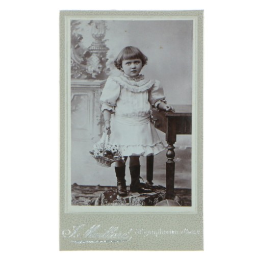 Carte de Visite Fotografo F.Maillard