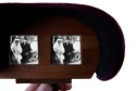 Visor estereoscópico Holmes A. Maurice en caja original con 12 vistas de cristal