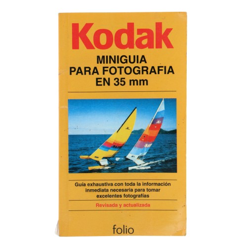 Libro Kodak Miniguia para fotografia en 35mm