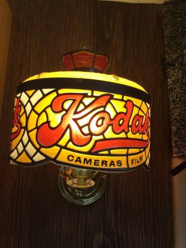 Kodak lampe bakélite