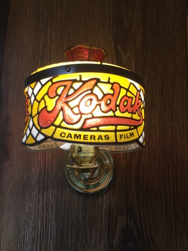 Kodak small Bakelite lamp