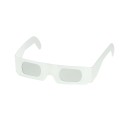 Gafas polarizadas carton blanco x5
