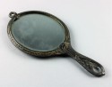Espejo de mano del siglo XIX con imagen fotográfica