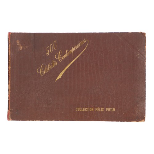Álbum colección Felix Potin CDV de 500 celebridades siglo XIX