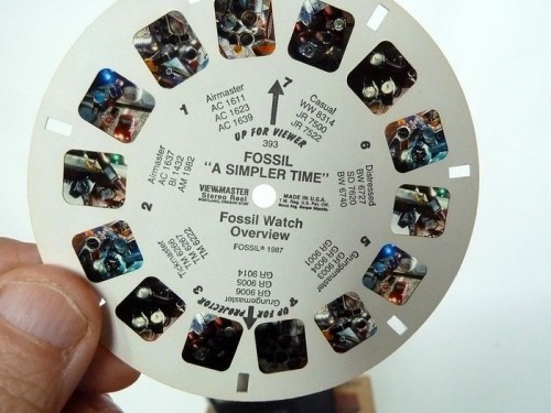 Set View-Master merchandising relojes Fossil