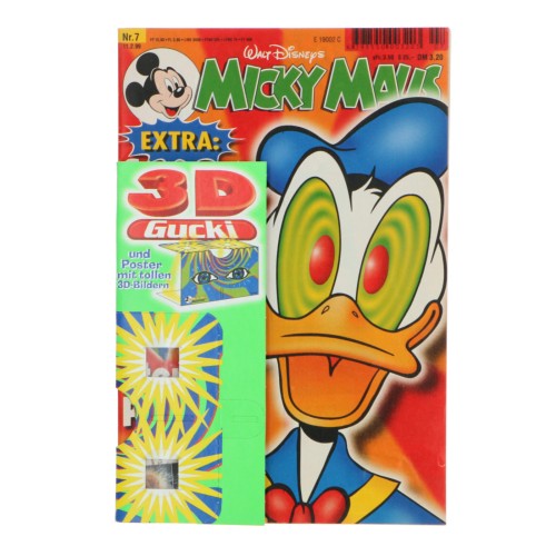 Revista comic especial 3D Micky Maus Nº7
