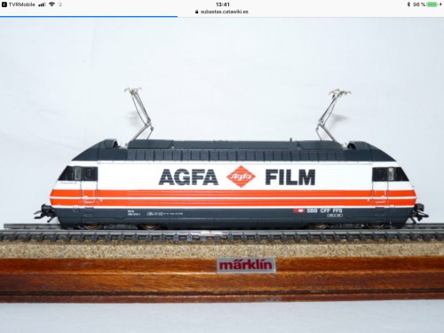 Agfa train machine