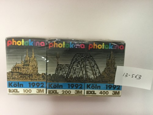 Cologne pellicule 3M 1992 100 135 / 36x3 Memorial Photokina
