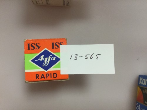 Agfa color film radid ISS