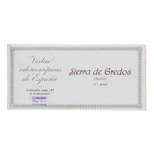 Vistas estereoscopicas de España: Sierra de Gredos (1ª Serie, Avila)