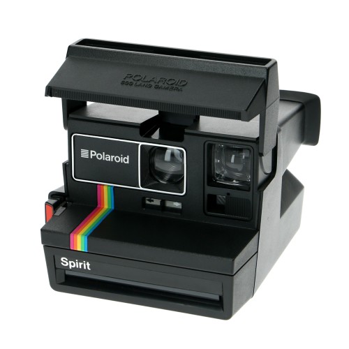 Sprint de la caméra Polaroid
