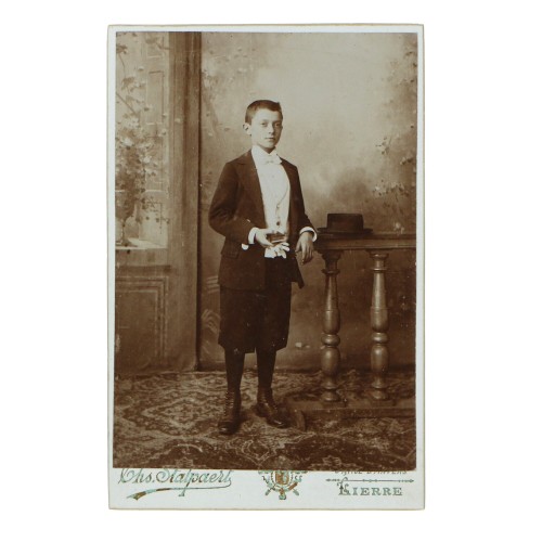 Carte de Visite Fotografo Chs.Stalpaert