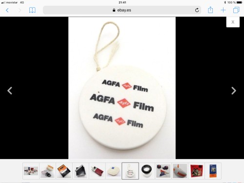 Advertising Agfa Key Plastic