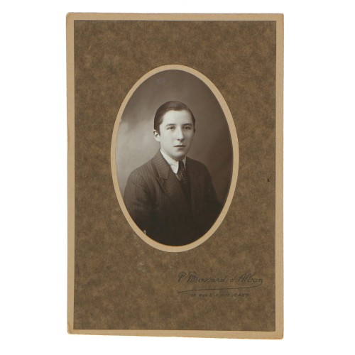 Carte de Visite Fotografo P.Brossard d'Alban