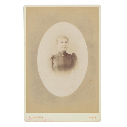 Carte de Visite Fotografo E.Taforet