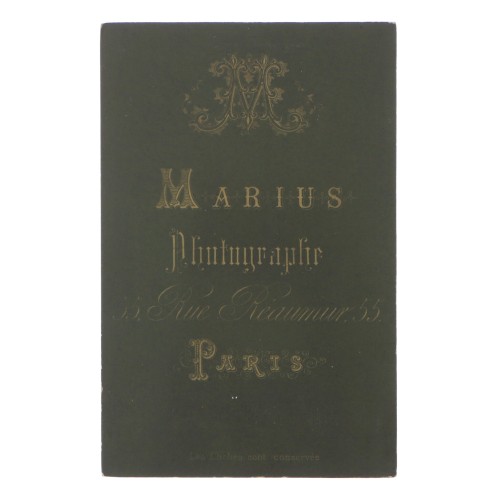 Carte de Visite Fotografo Marius