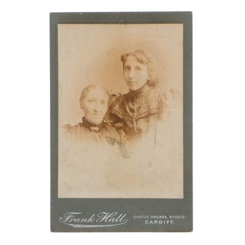 Carte de Visite Fotografo Frank Hall