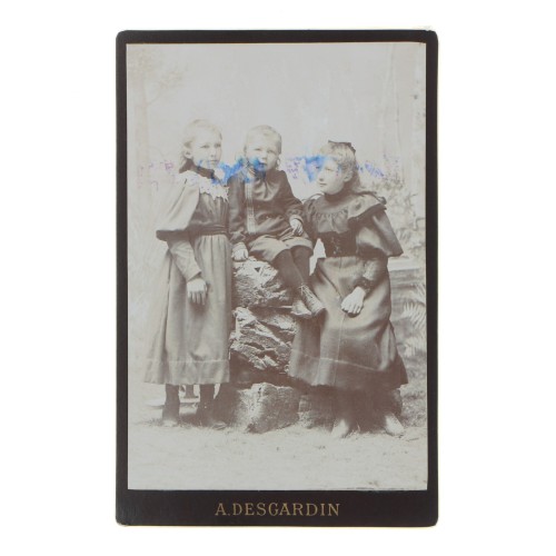 Carte de Visite Fotografo A.Desgardin