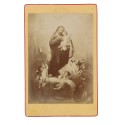 Carte de Visite "Jesus rodeado de angeles"