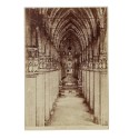 Carte de Visite Fotografo Giacomo Brogi "Interno della Cattedrale"