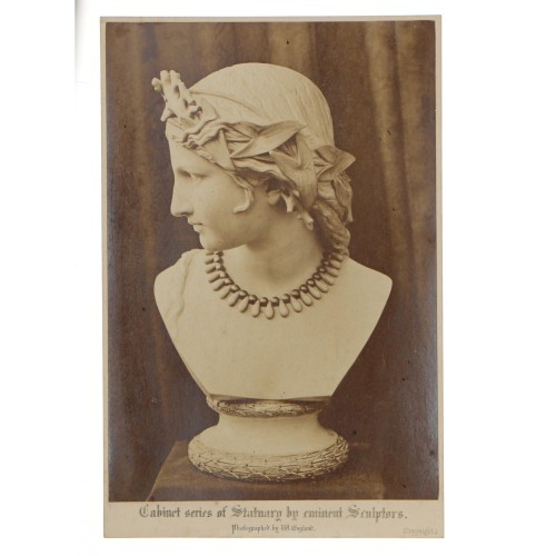 Carte de Visite "Cabinet series of Statuary by eminent Srnlptors" nº133