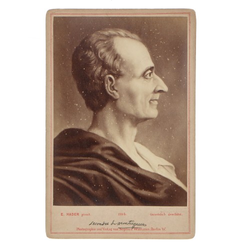 Carte de Visite nº265  Baron de Montesquieu