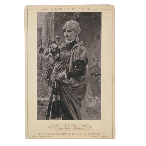 Carte de Visite Galerie Moderner Meister A.Seifert nº4811