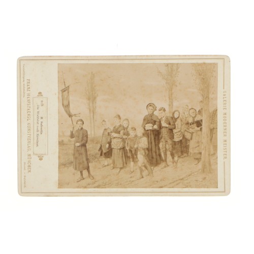 Carte de Visite Galerie Moderner Meister H.Salentin nº9113