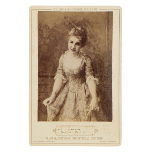 Carte de Visite Galerie Moderner Meister O.Erdmann nº10259