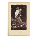 Carte de Visite Fotografo W.Bouguereau "Le passage du gue"