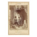 Carte de Visite Fotografo E.Rudaux "Croquis d'interieur"