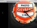 Gevaert advertising clock with luz1950 2006