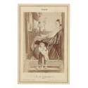 Carte de Visite Fotografo Weisz "Je suis grand-papa!"