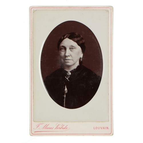 Carte de Visite Fotografo F.Meeus Verbeke