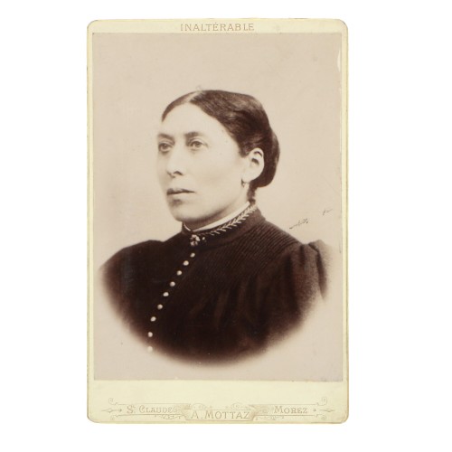 Carte de Visite Fotografo A.Mottaz