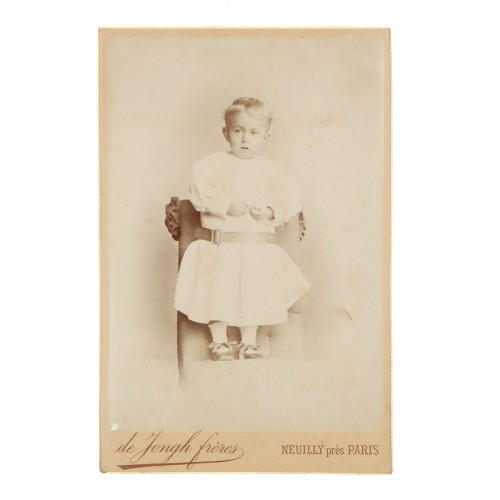 Carte de Visite Fotografo de jongh freres