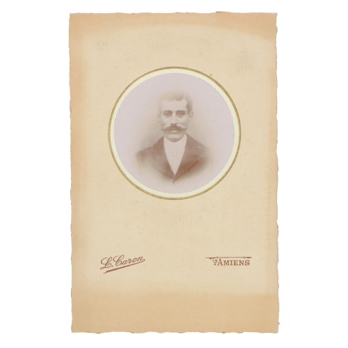 Carte de Visite Fotografo L.Caron