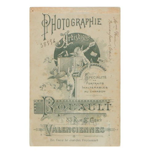 Carte de Visite Fotografo Rouault