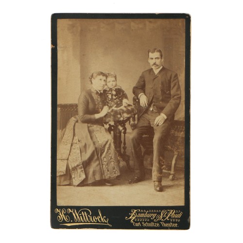 Carte de Visite Fotografo H.Wittrock