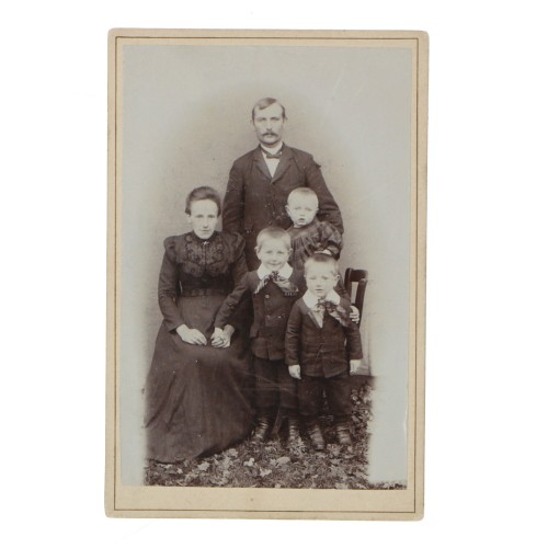 Carte de Visite Fotografo Theodor Rohse