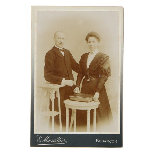 Carte de Visite Fotografo E.Mauvillier