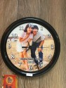 Reloj personalizado primera foto de 1983 Jesus y Eva en Gallur.