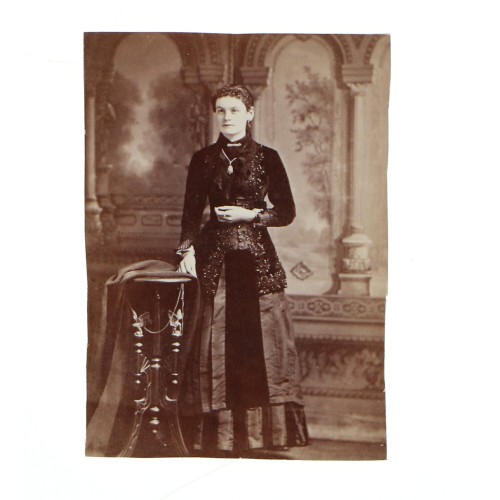 Carte de Visite Fotografo J.P.Haseltine