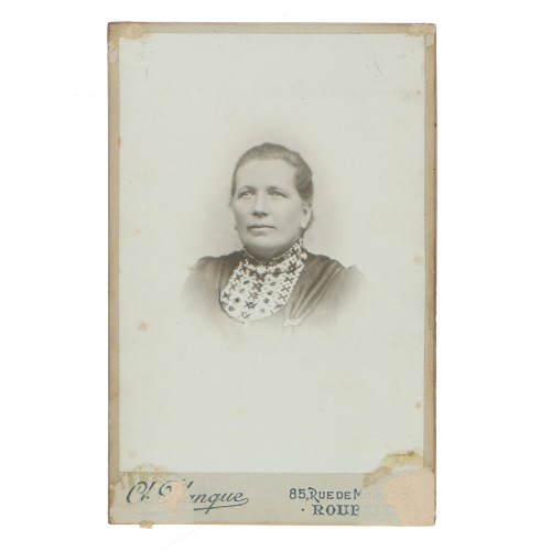 Carte de Visite Fotografo Ch.Plarque