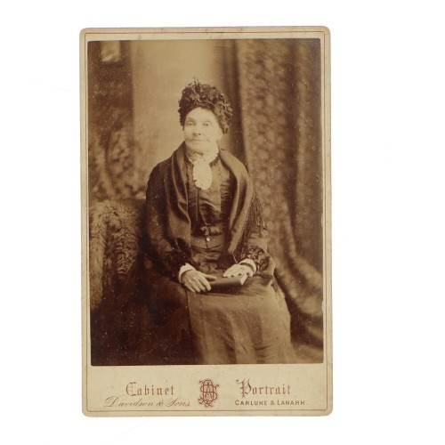 Carte de Visite Fotografo A.Davidson & Sons