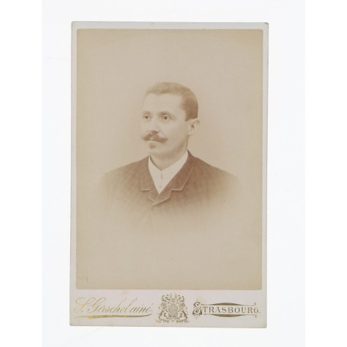 Carte de Visite Fotografo S.Gerschel Aine