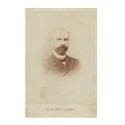 Carte de Visite Fotografo E.Peret.Caen