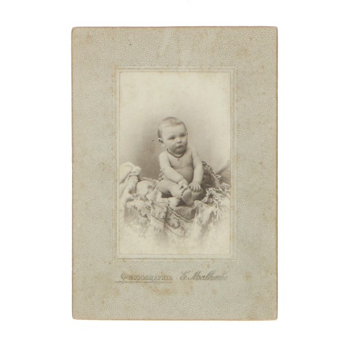 Carte de Visite Fotografo E.Malherbe